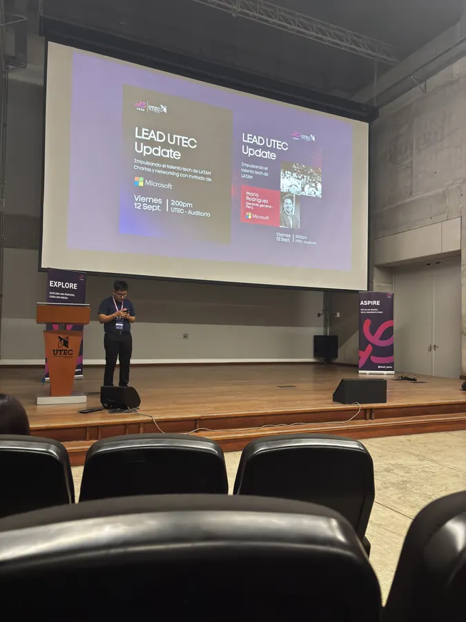 Experiencia en evento tecnologico