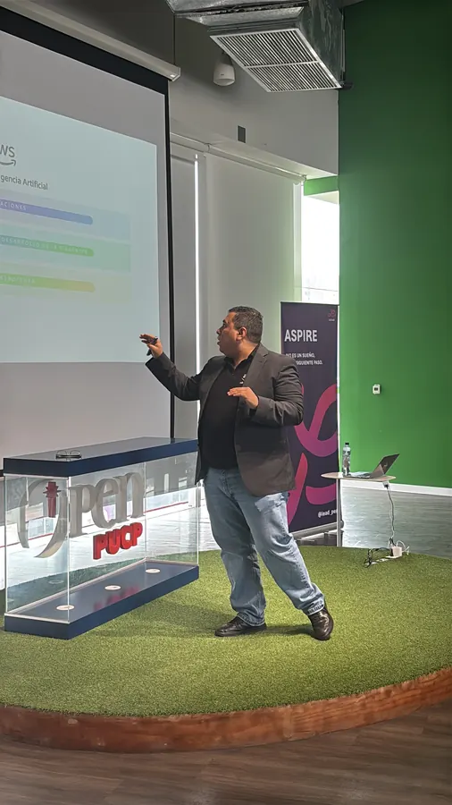 Experiencia en evento tecnologico